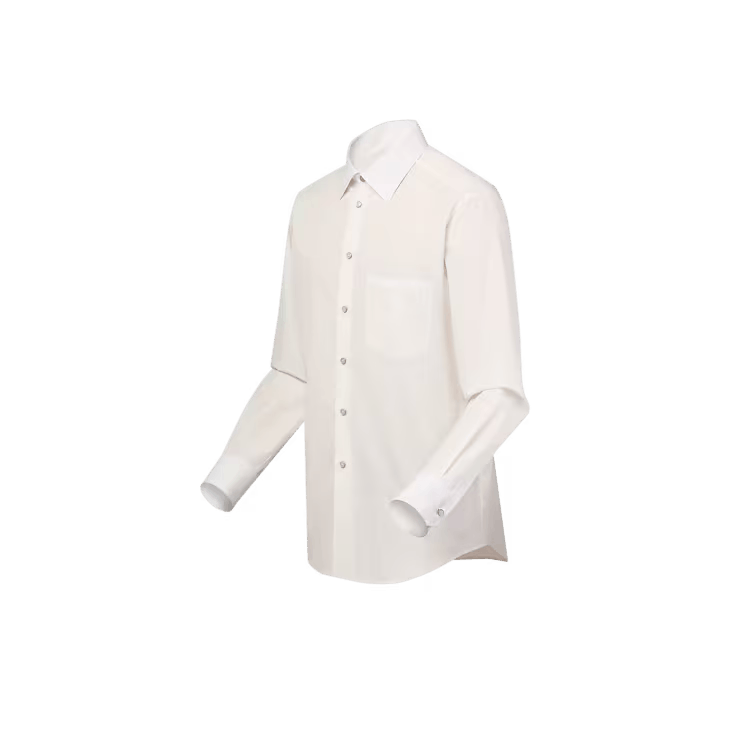 Louis Vuitton Embroidered Classic Shirt - 38 M Size 38R - 2 Thumbnail