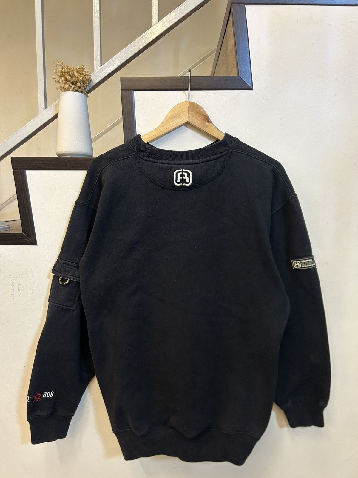 Japanese Brand Beautiful Sunfaded VTG Freaky Fellows "Massive 808" Big Logo Size US L / EU 52-54 / 3 - 5 Thumbnail