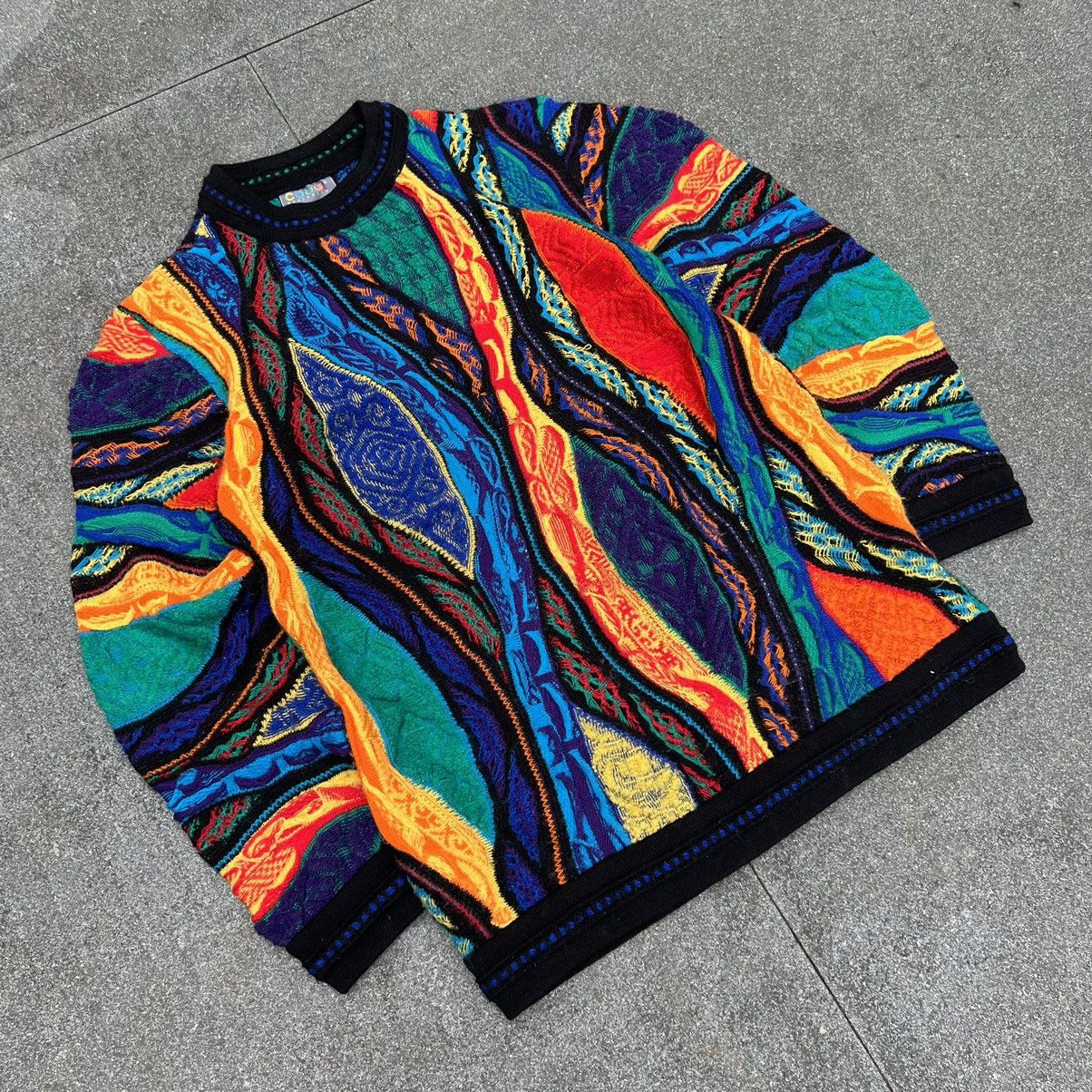 Coogi × Vintage Crazy Vintage Coogi 3D Cable Knitwear Size US M / EU 48-50 / 2 - 2 Thumbnail