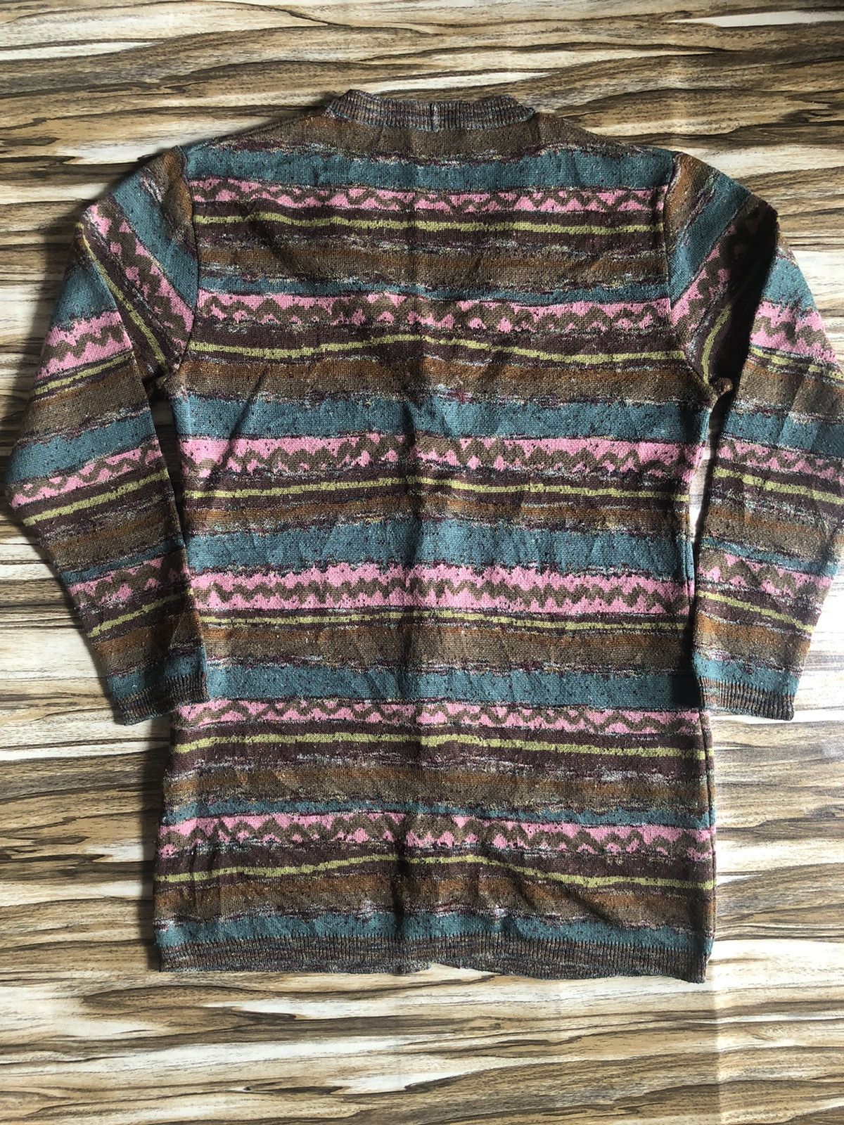 Art Comes First × Missoni × Vintage Vintage Missoni circa 1980s Knitted Cardigan multicolour Size US M / EU 48-50 / 2 - 4 Thumbnail