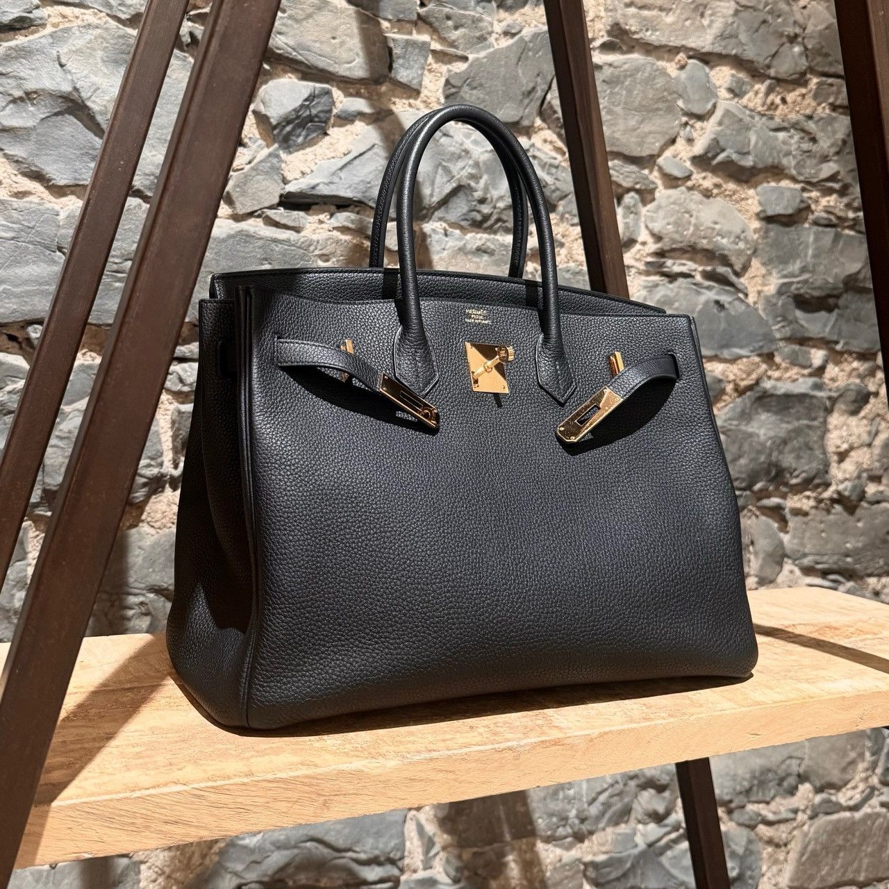 Hermes Hermès 2018 Black Togo Birkin 35 Bag Size ONE SIZE - 2 Thumbnail