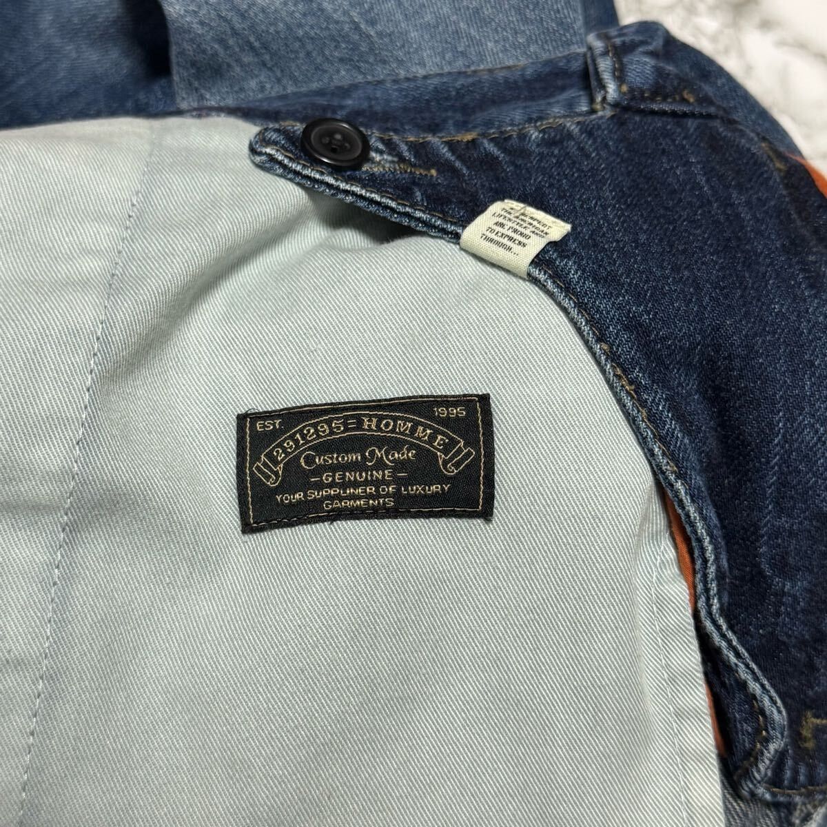 291295=Homme 291295=Homme Patch Denim Size US 28 / EU 44 - 7 Thumbnail