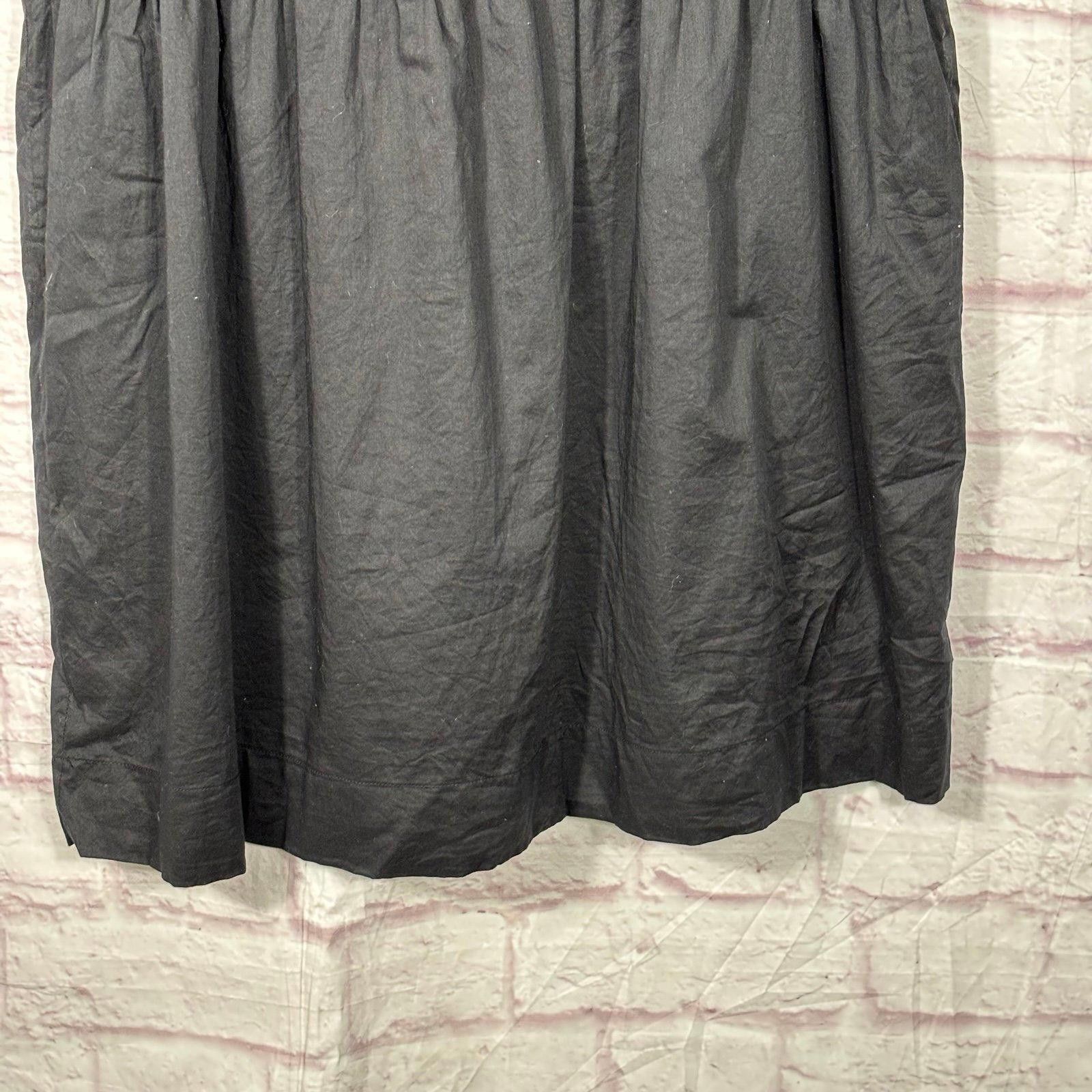Other LOFT Black Sleeveless Eyelet Dress Size L NWOT Size L / US 10 / IT 46 - 4 Thumbnail