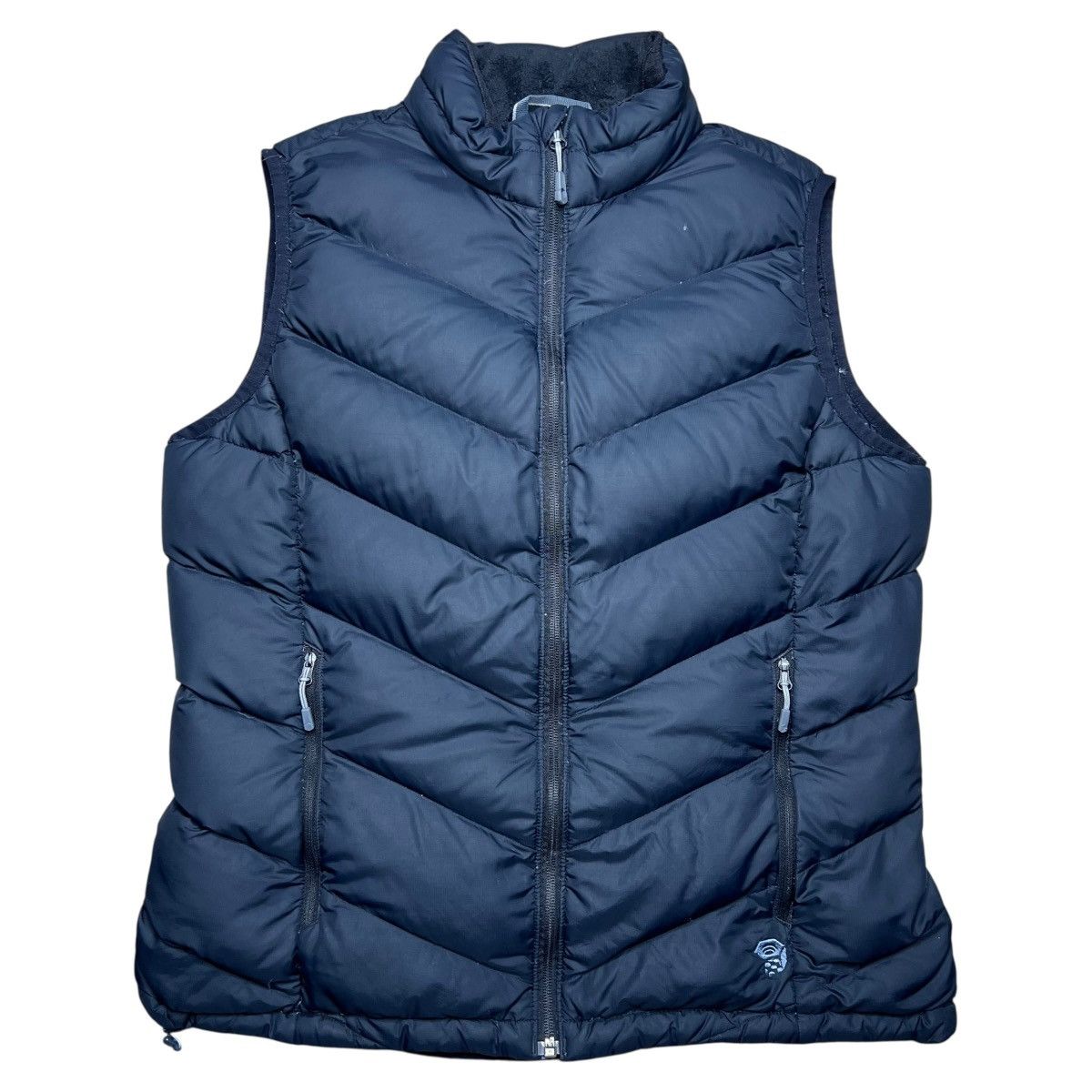 Mountain Hardwear Mountain Hardwear Womens Q Shield 650 Down Zip Up Black Vest Size L / US 10 / IT 46 - 1 Thumbnail