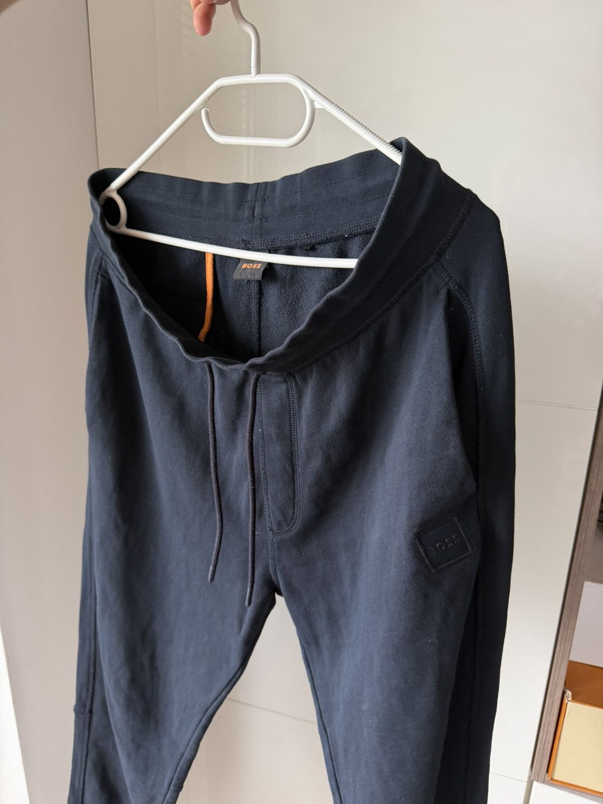 Hugo Boss Hugo Boss Deep Dark Blue Casual Luxury Sweatpants Joggers Size US 32 / EU 48 - 7 Thumbnail