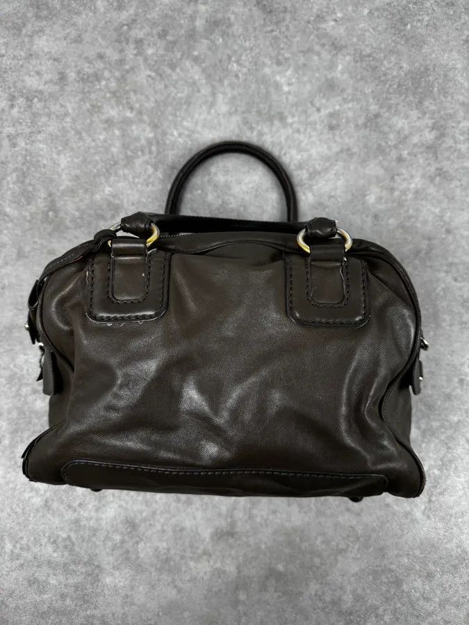 Dolce & Gabbana AW2010 Dolce & Gabbana Taupe Multi-Zip Leather Lily Bag Size ONE SIZE - 4 Thumbnail