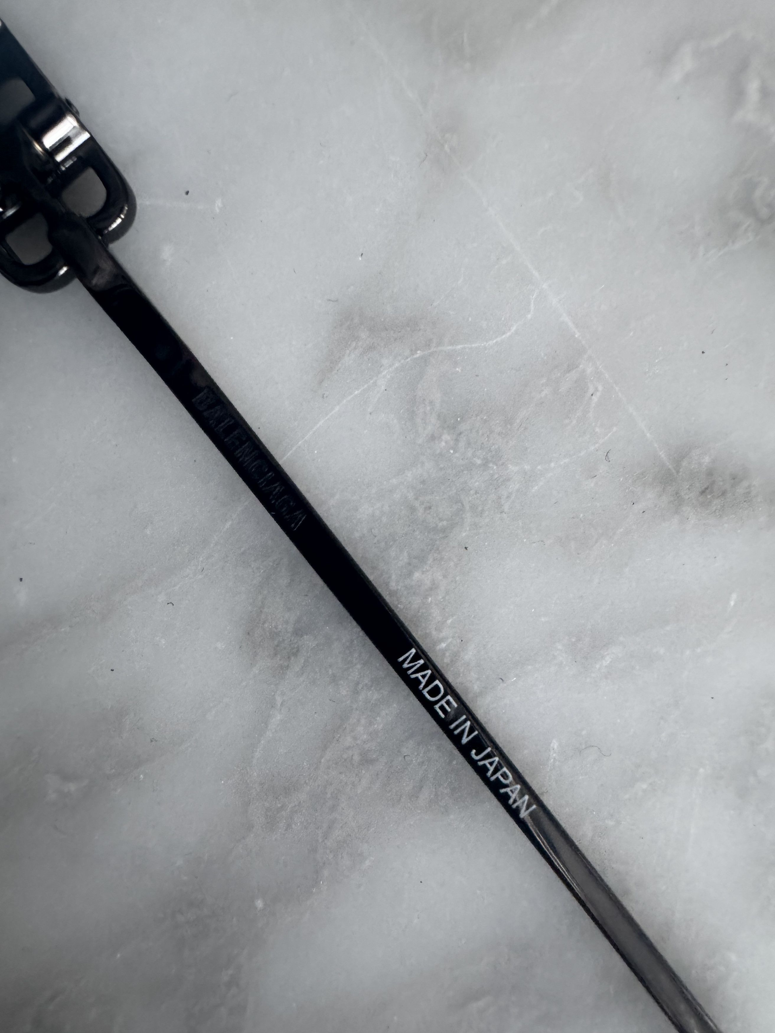 Balenciaga Gun Metal Cat Eye Size ONE SIZE - 9 Thumbnail
