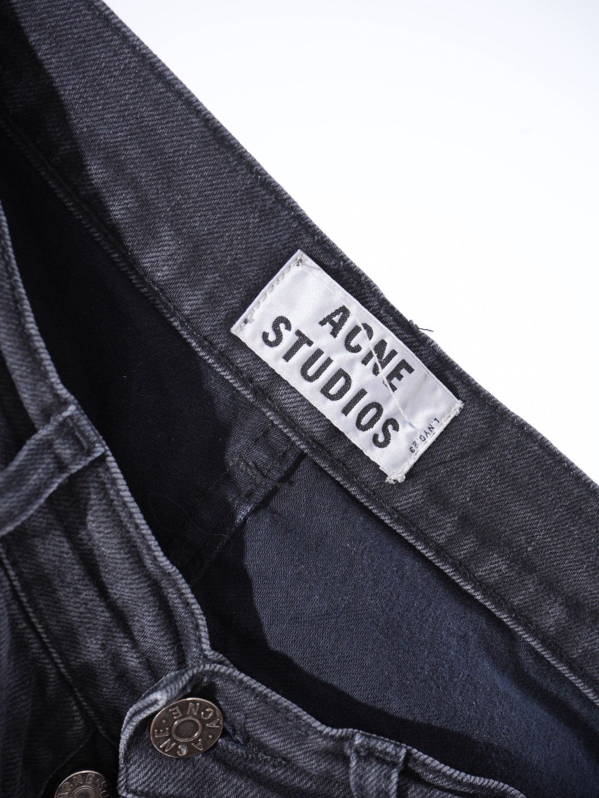 Acne Studios Acne Studios Roc Cash Faded Black Jeans sz31 Size US 31 - 4 Thumbnail