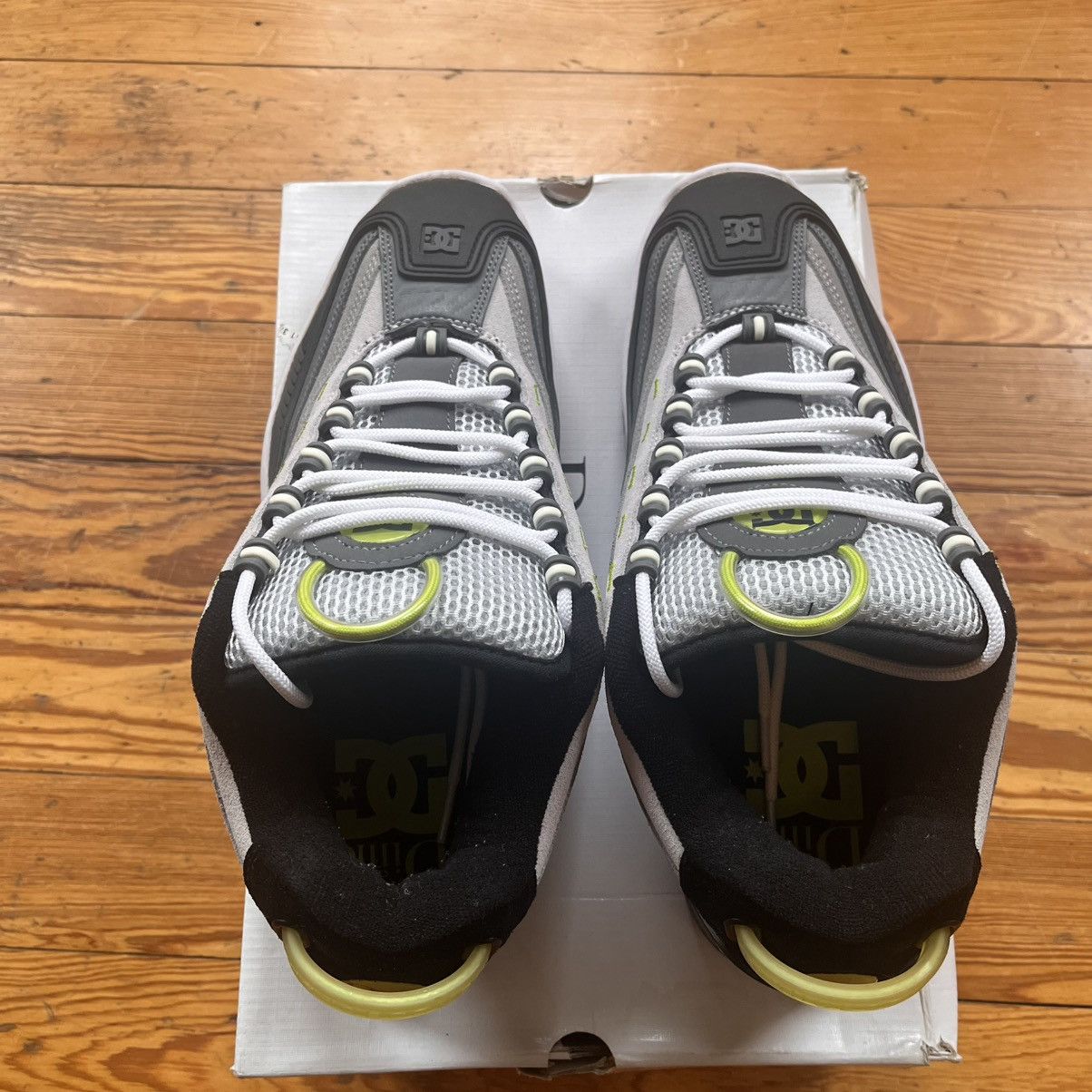 Dime DC Shoe x Dime Legacy OG Neon 95 Size 12 RARE Sneakers Size US 12 / EU 45 - 3 Thumbnail