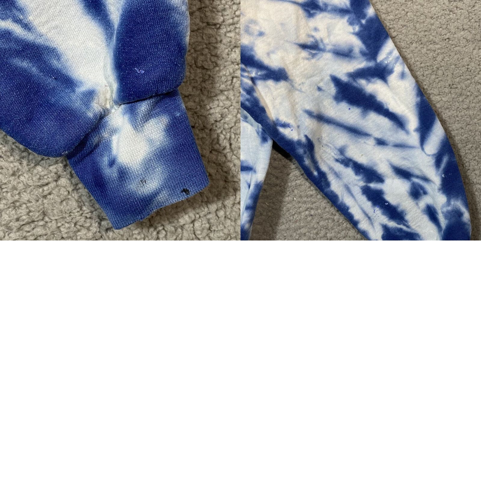 Disney Walt Disney World Mickey Mouse Tie-Dye Hoodie Four Parks one World Blue SZ S Hoodie Unisex Adults S Blue Mickey Mouse Disney Pullover Activewear Size S / US 4 / IT 40 - 8 Thumbnail