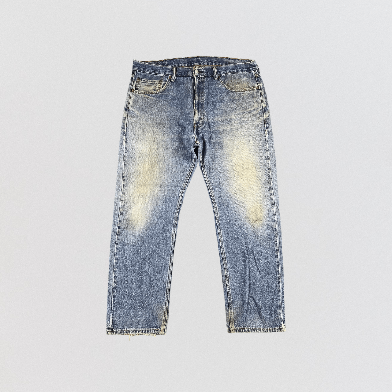 Levi's Vintage Blue Wash Levis 505 Jeans-JM1000 Size US 39 - 1 Thumbnail