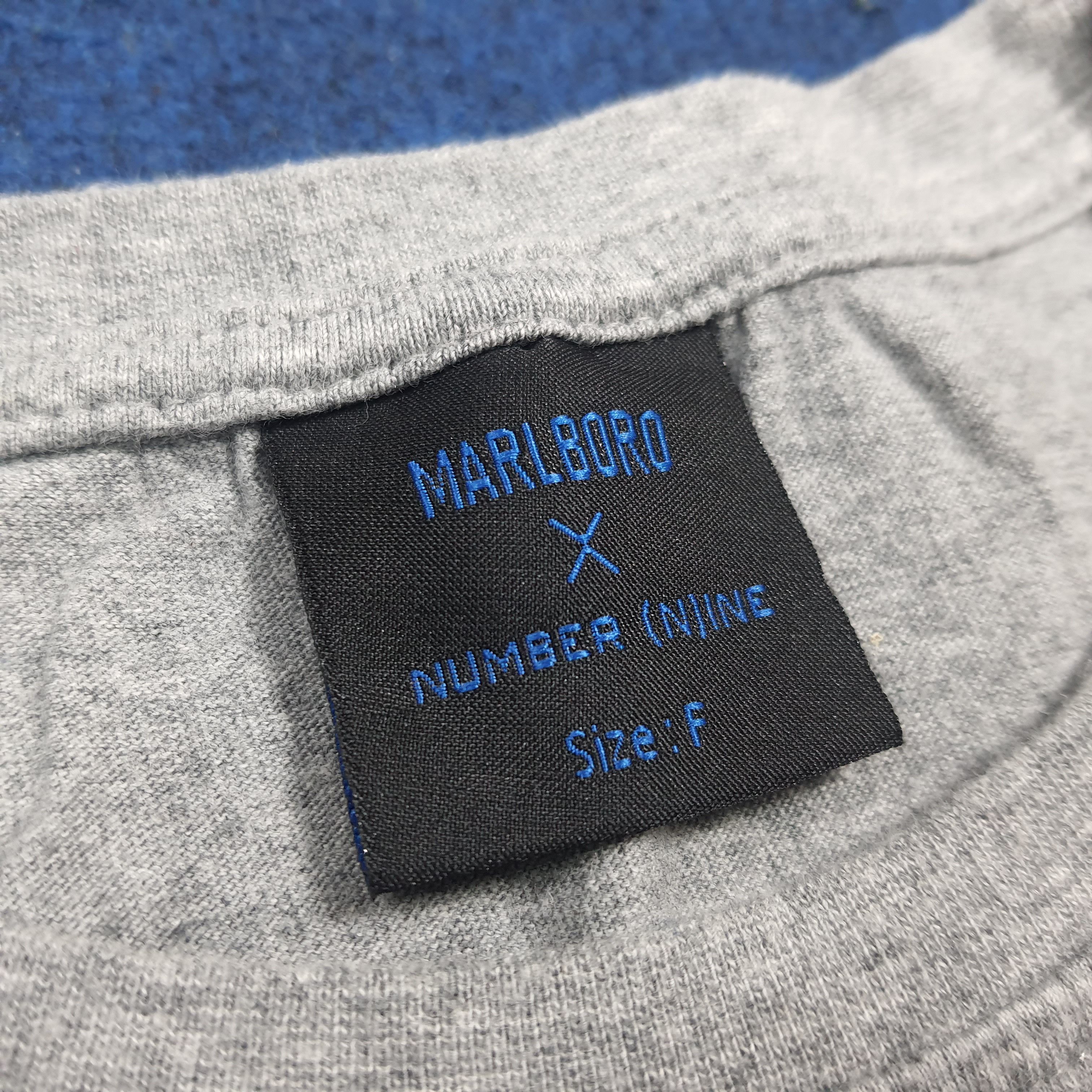 Number (N)ine Vintage Number Nine x Marlboro Full Moon Tshirt C285N12 Size US M / EU 48-50 / 2 - 6 Thumbnail