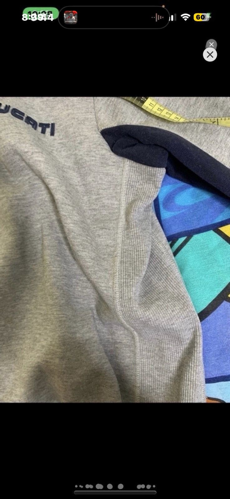 Ducati ***FINAL DROP***RARE DUCATI ITALY 1/4 ZIP SWEATER M Size US M / EU 48-50 / 2 - 13 Thumbnail