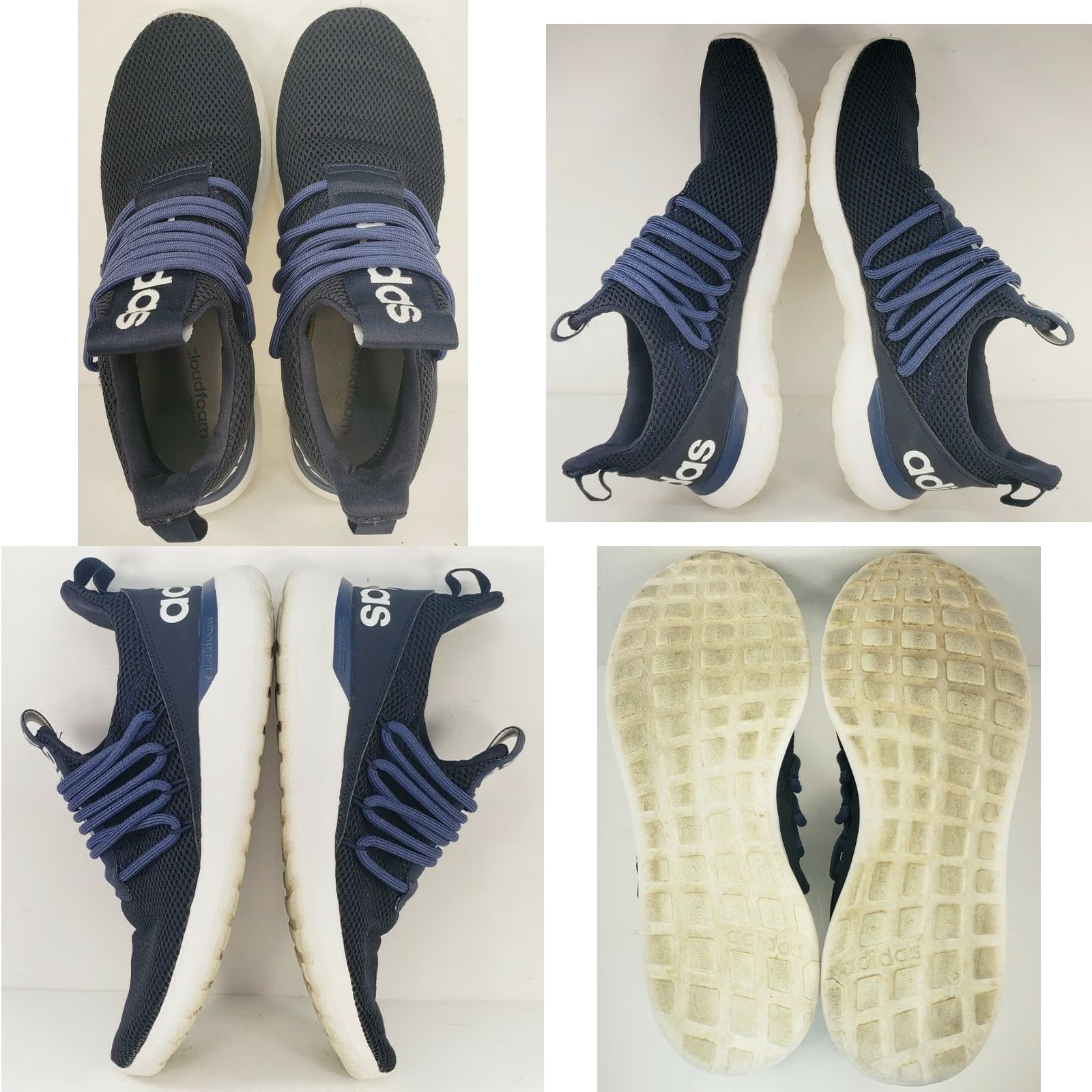Adidas Adidas Lite Racer Adapt 3.0 Legend Blue Sneaker Men 9.5 Athletic Comfort Size US 10 / EU 43 - 8 Thumbnail