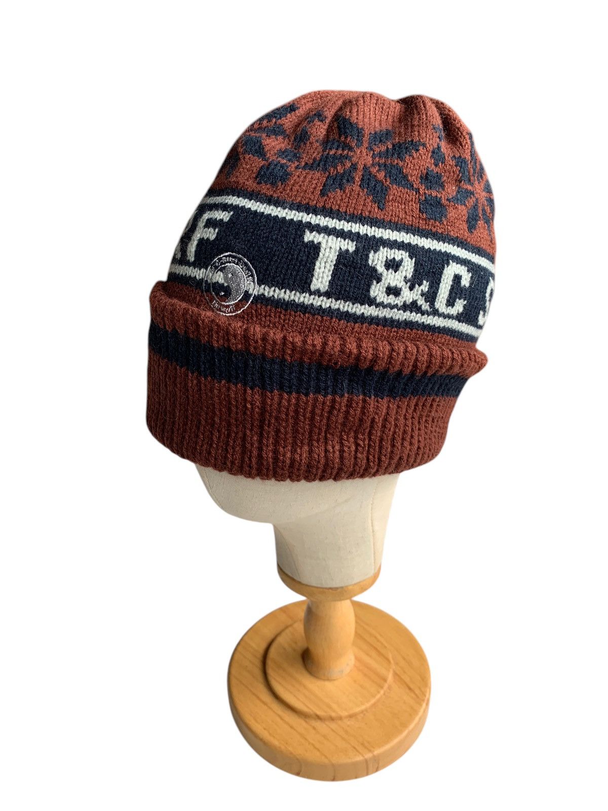Japanese Brand × Kapital × Vintage Vintage Knitted T&C Surf Winter Sessions Beanie Hats Size ONE SIZE - 3 Thumbnail