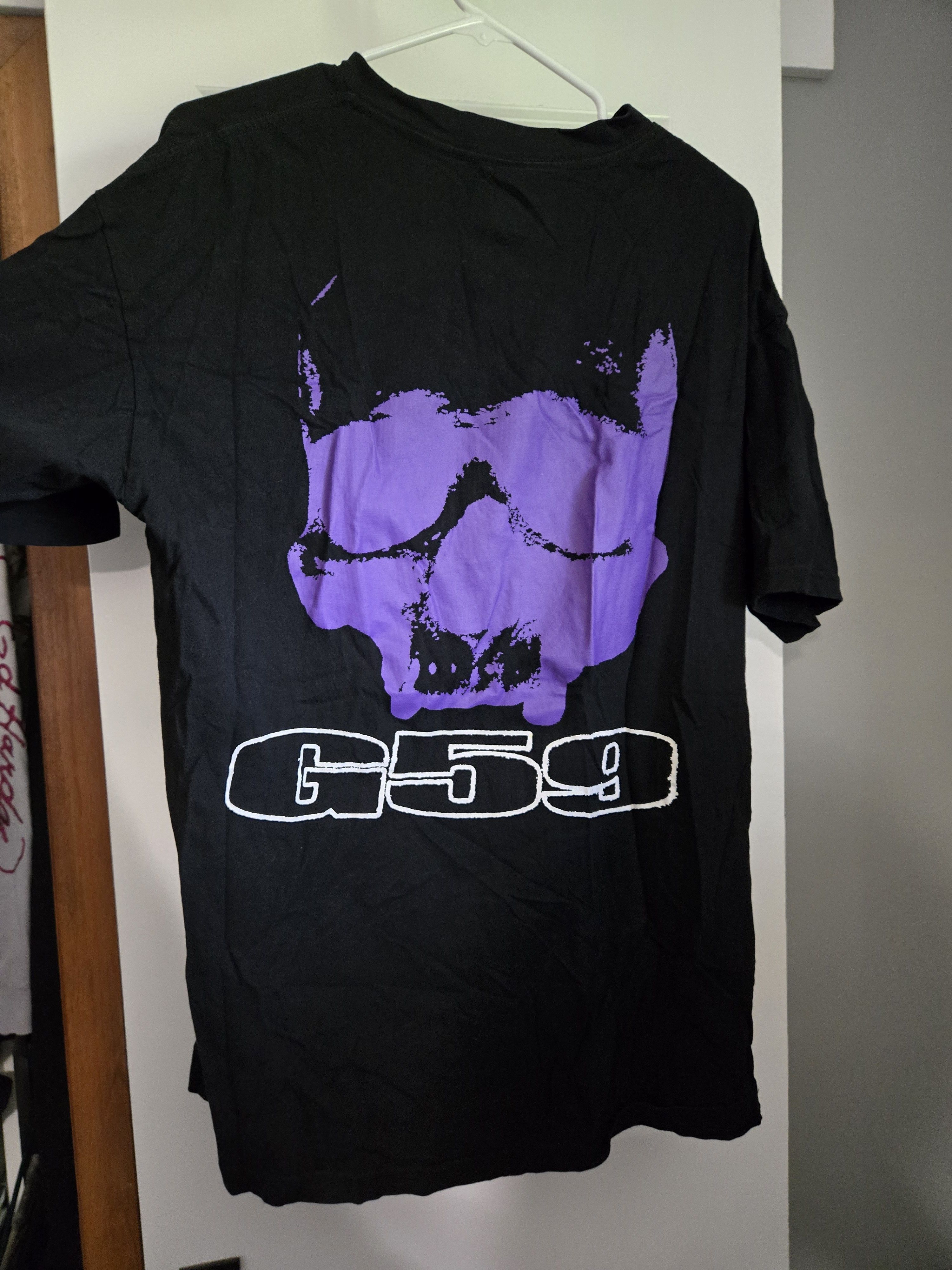 Y2K Marvel Mad Engine Punisher Graphic T Shirt Comic Skull