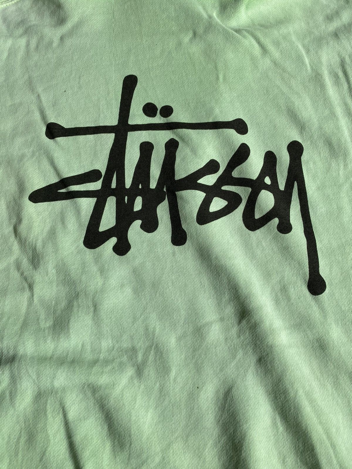Stussy Stussy Faded Green Hoodies Size US S / EU 44-46 / 1 - 6 Thumbnail
