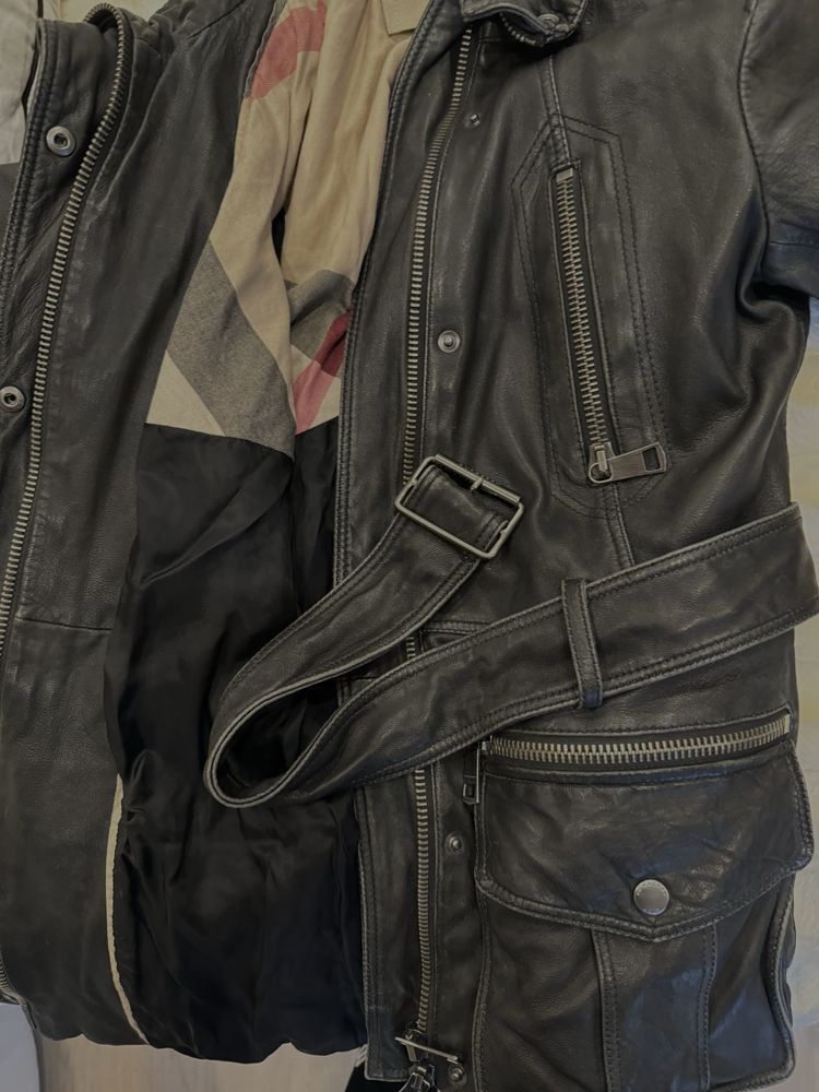 Burberry Burberry Brit Leather Jacket Size S / US 4 / IT 40 - 5 Thumbnail