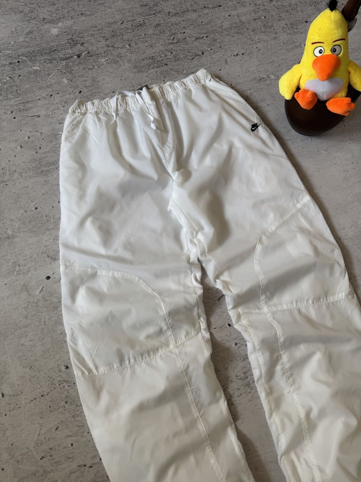 Nike × Vintage NIKE NYLON VINTAGE Y2K OVERSIZE BAGGY FIT PANTS SWEATPANTS Size US 34 / EU 50 - 3 Thumbnail
