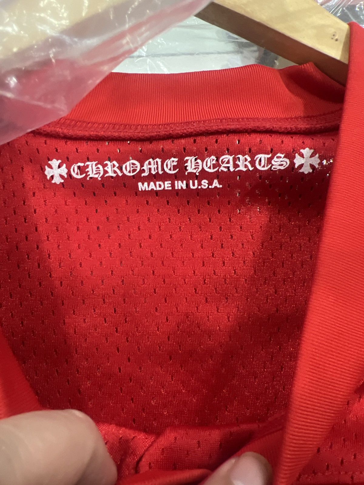 Chrome Hearts Chrome Hearts x Matty Boy PPO Form Team Mesh Warm Up Jersey Size US L / EU 52-54 / 3 - 3 Thumbnail