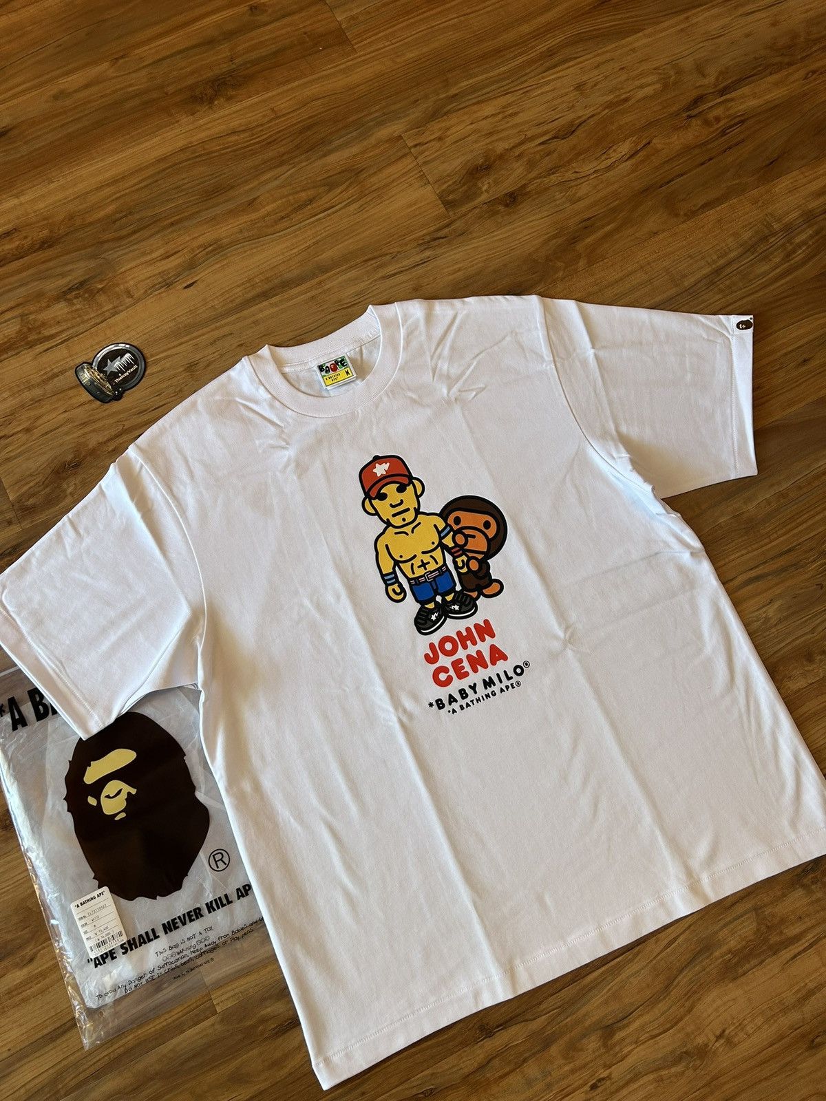 BAPE X WWE John Cena Baby Milo Tee