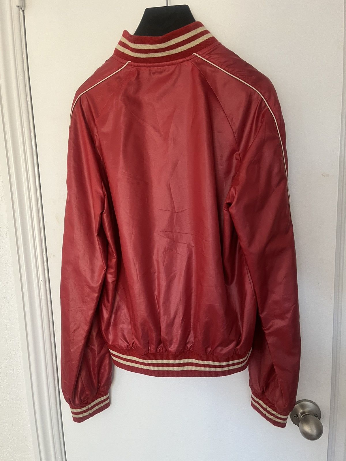 Celine Celine Teddy College in Lightweight Nylon Red Size US XS / EU 42 / 0 - 2 Thumbnail