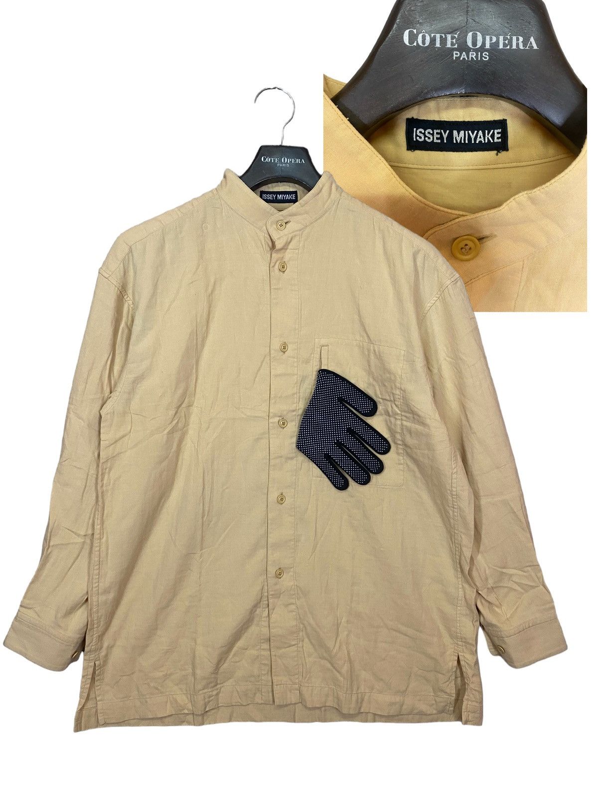 Designer × Issey Miyake × Japanese Brand ‼️VINTAGE ISSEY MIYAKE 1999 MEN SHIRT SINGLE POCKET VERYRaRe‼️ Size US M / EU 48-50 / 2 - 2 Thumbnail