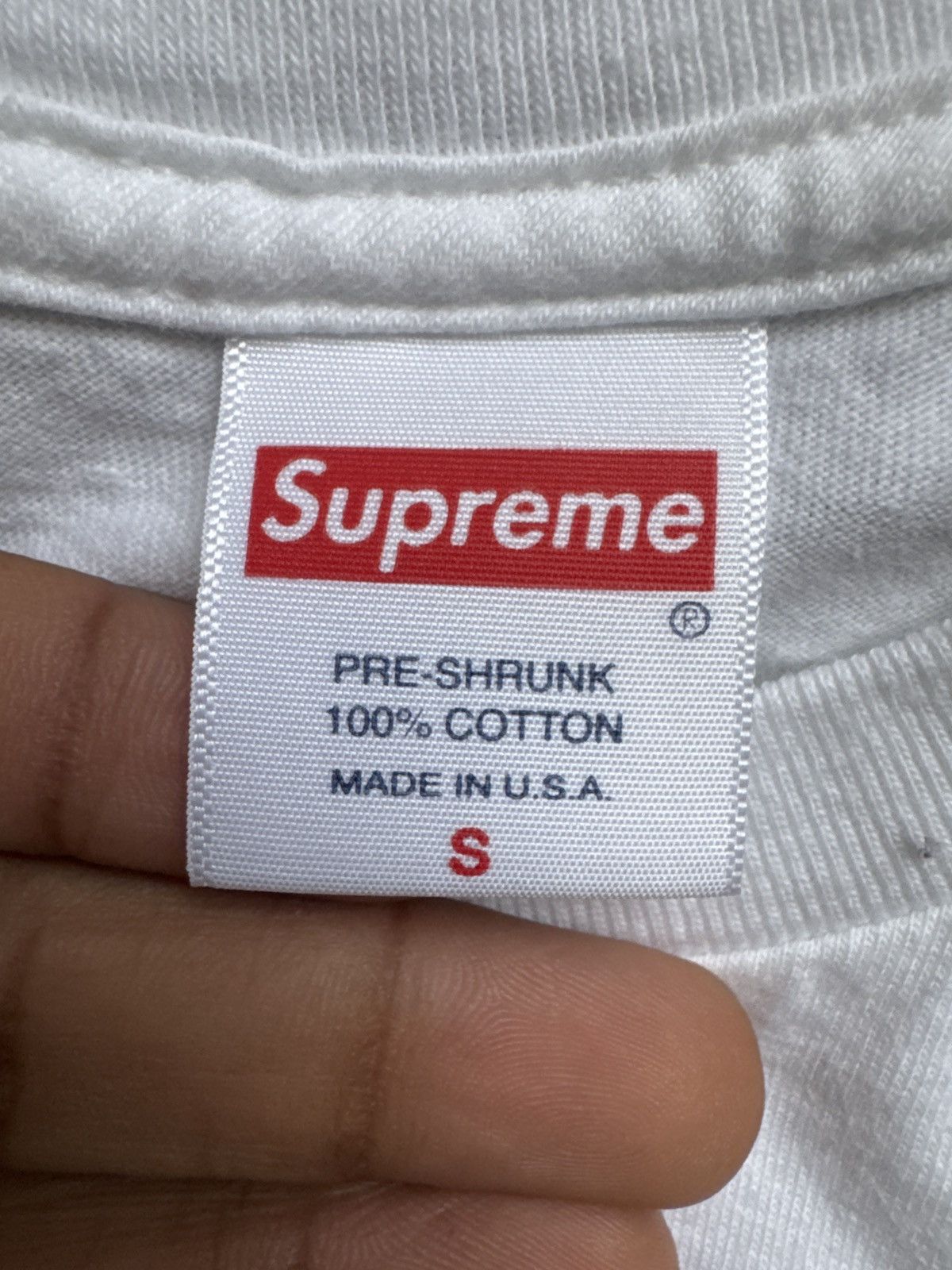 Supreme White “André 3000” supreme tee shirt Size US S / EU 44-46 / 1 - 3 Thumbnail