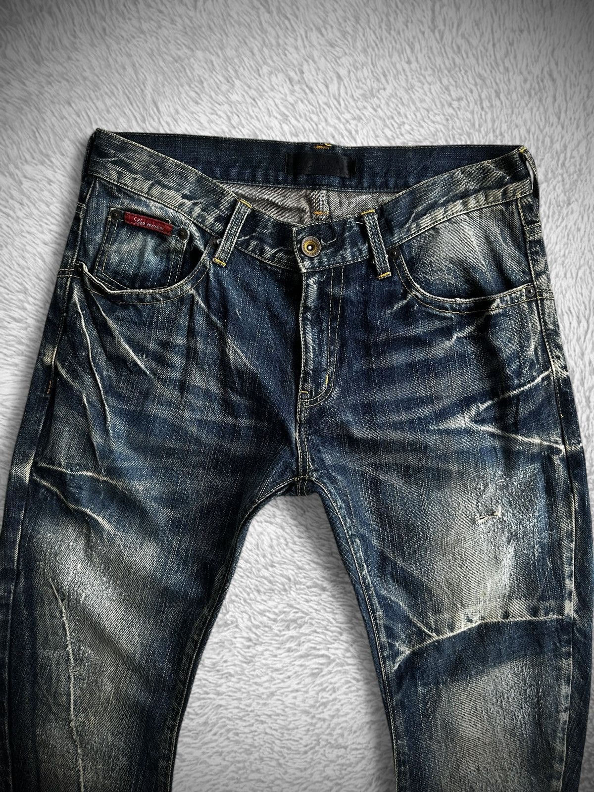 Japanese Brand 💥rare💥 jackrose luv maison j cut curved denim