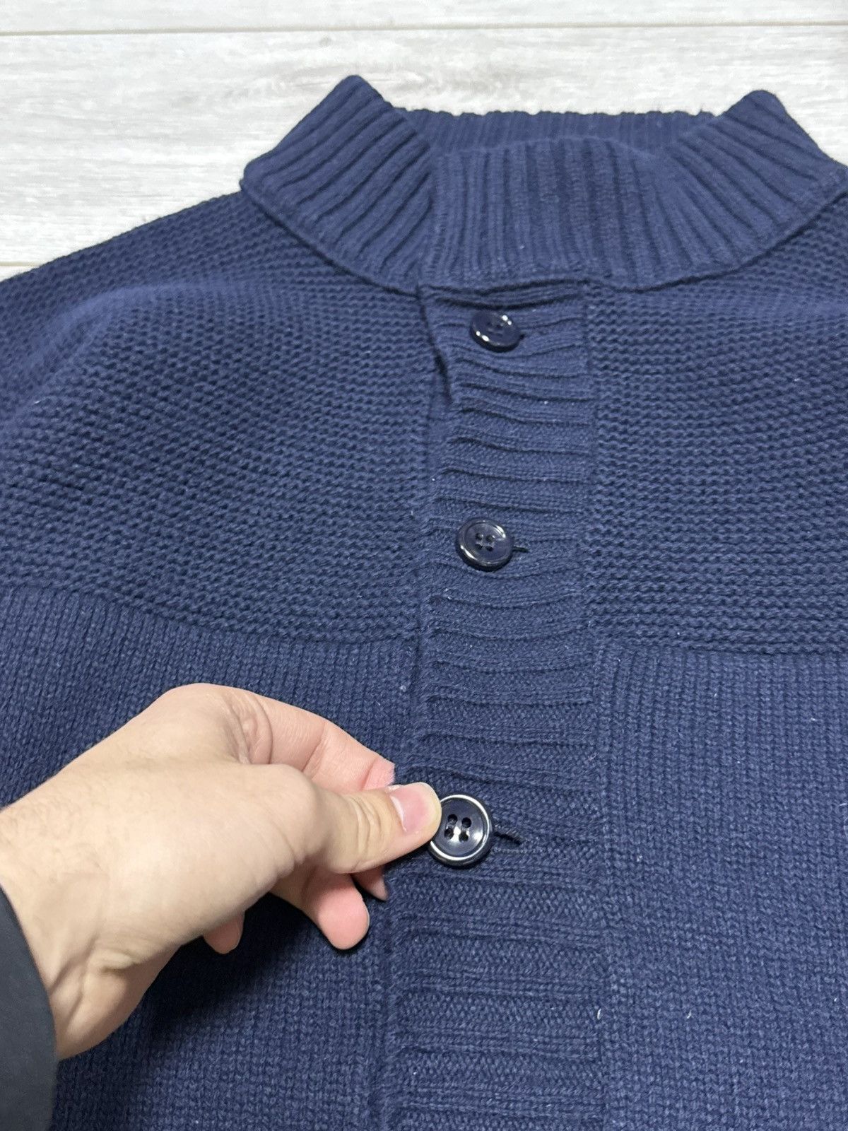 Christian Dior Monsieur Christian Dior knitted wool cardigan sweater France Size US M / EU 48-50 / 2 - 6 Thumbnail