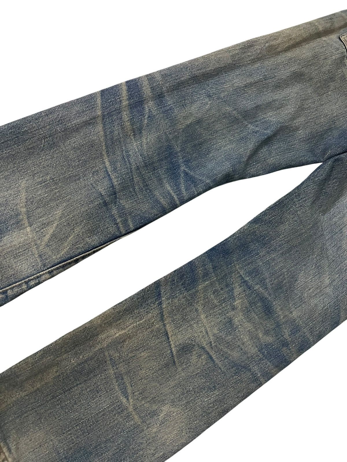 Levi's 60’s Levi’s 501 Redline #2 Selvedge Distressed Rusty Jean Size US 29 - 17 Thumbnail