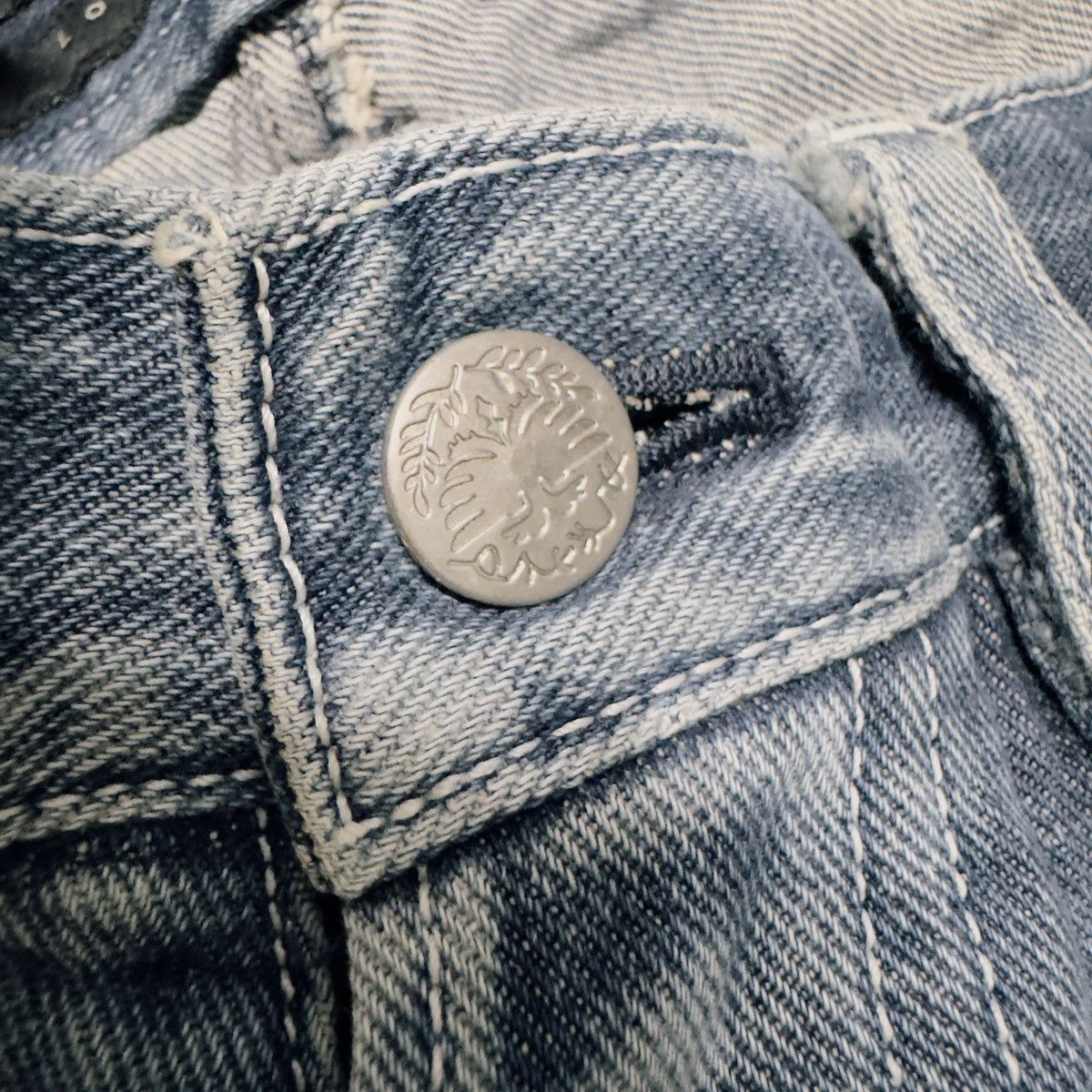 Maximilian Davis Mximillian Distressed Denim Jeans Size US 33 - 21 Thumbnail