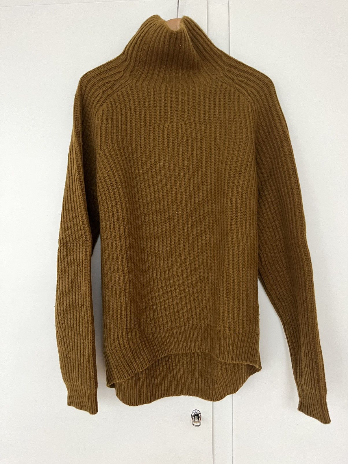image of Acne Studios Turtleneck in Cognac Ecru, Men's (Size XS)