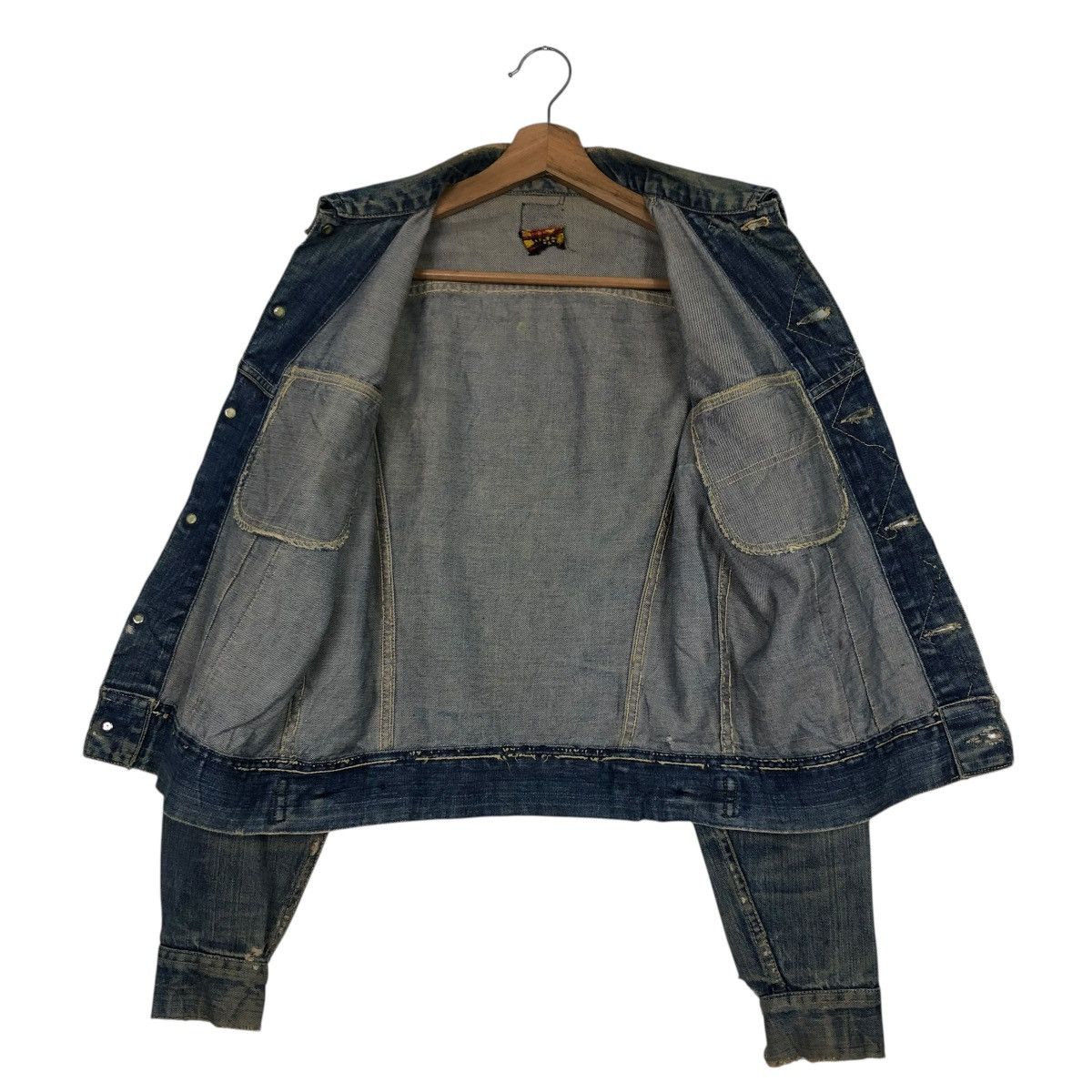 Lee 🔥TRUE VINTAGE 50’s TRUCKER DENIM JACKET LEE RIDERS Size US M / EU 48-50 / 2 - 17 Thumbnail