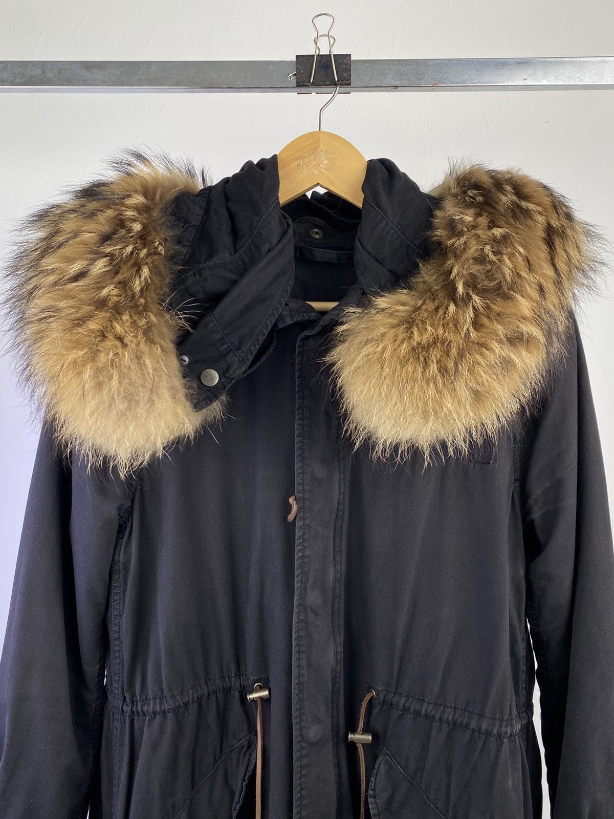 GOA GOA Japan Military Parka Raccoon Fur Hood Fleece Lined Size M / US 6-8 / IT 42-44 - 11 Thumbnail