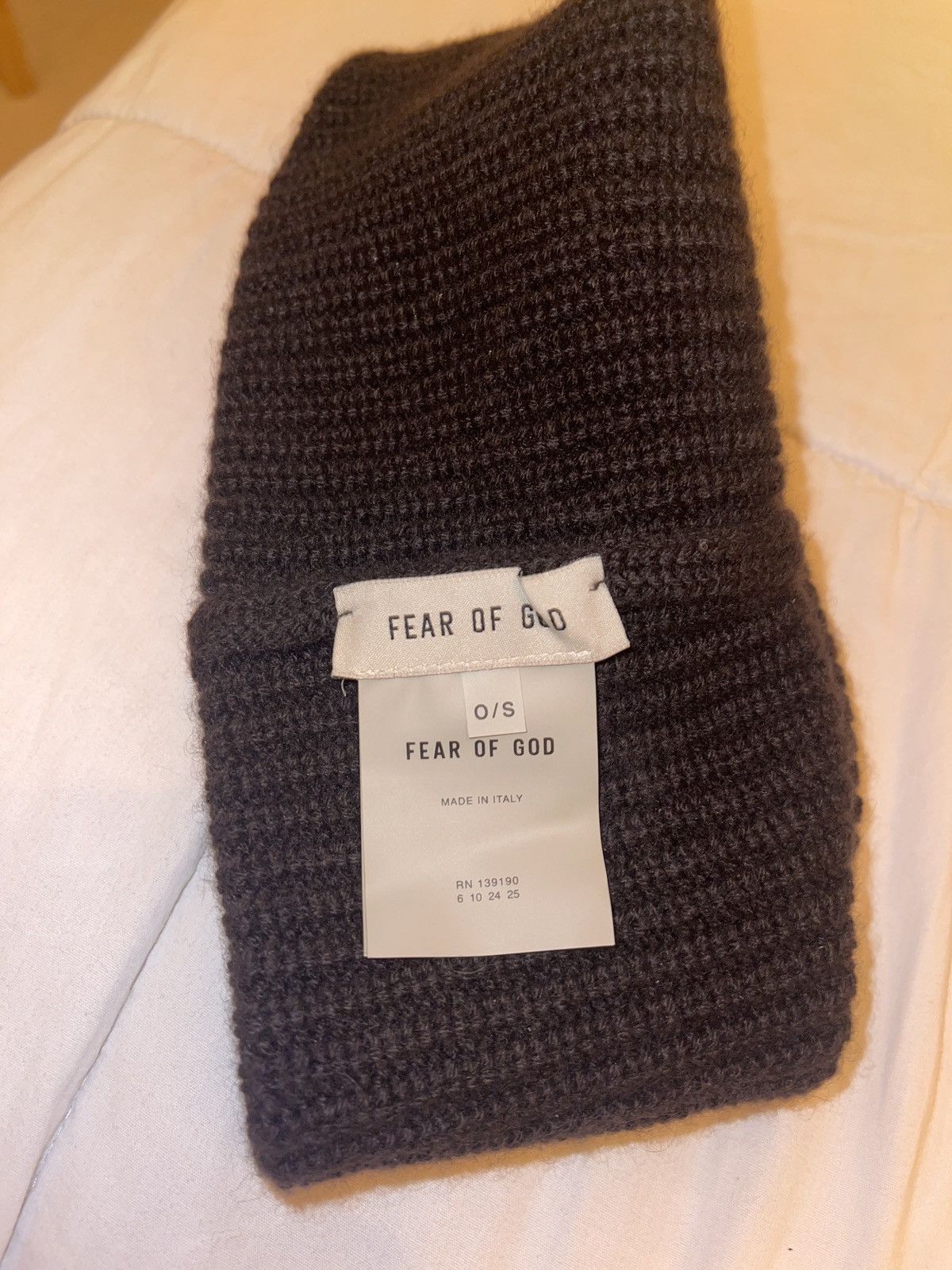 Fear of God FEAR OF GOD CASHMERE BEANIE Size ONE SIZE - 2 Thumbnail