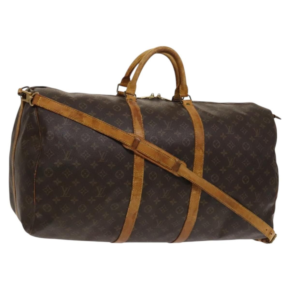 Louis Vuitton LOUIS VUITTON Monogram Keepall Bandouliere 60 Boston Bag Size ONE SIZE - 1 Thumbnail