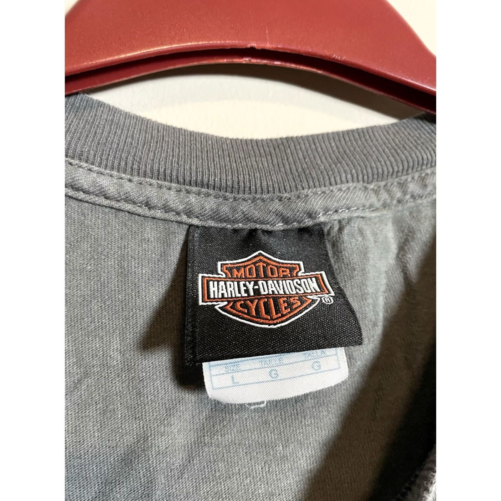 Harley Davidson Harley-Davidson Shirt T-Shirt Short Sleeve Crew Neck Black Large Graphic Print Logo USA Motorcycle Biker Ol Men's Size US L / EU 52-54 / 3 - 7 Thumbnail