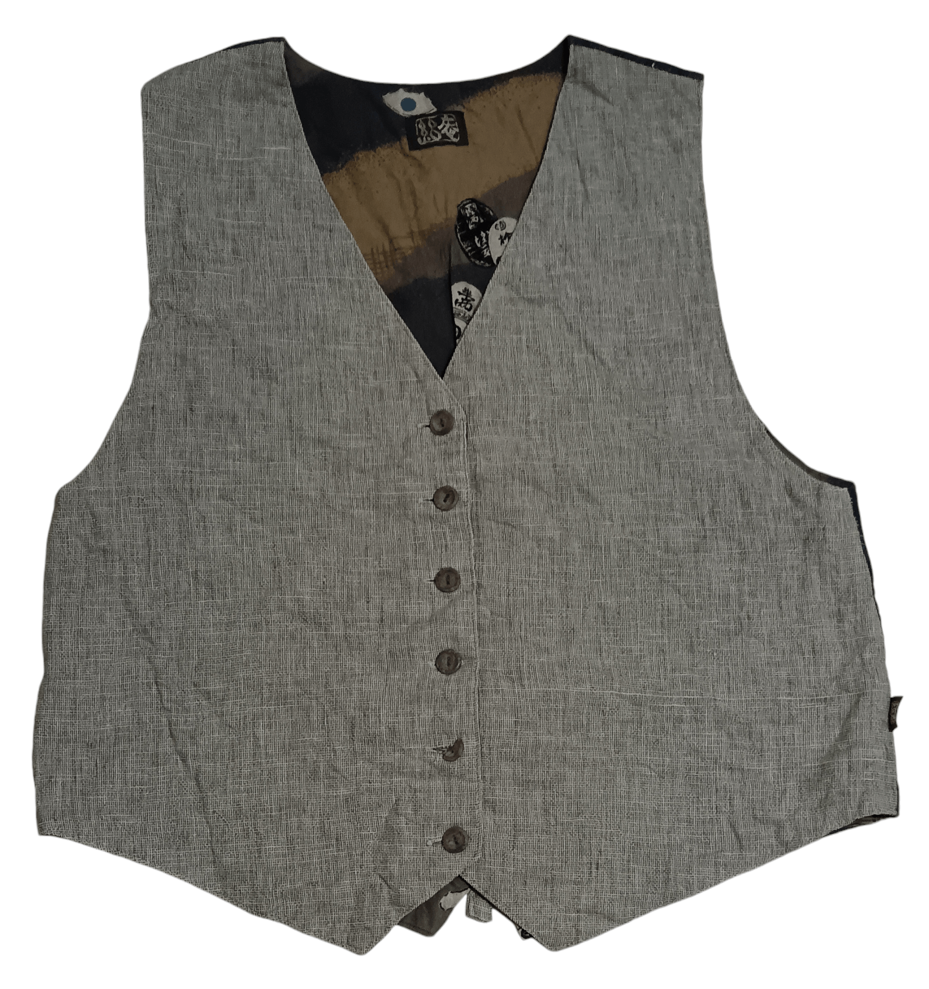 Japanese Brand OLYMPUS SHEISIKO ART VEST Size US M / EU 48-50 / 2 - 1 Thumbnail