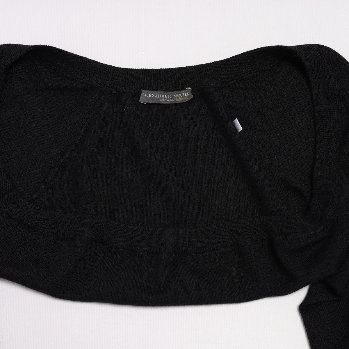 Alexander McQueen Alexander McQueen Black Shrug Bolero Cashmere Wool Silk Size M / US 6-8 / IT 42-44 - 6 Thumbnail