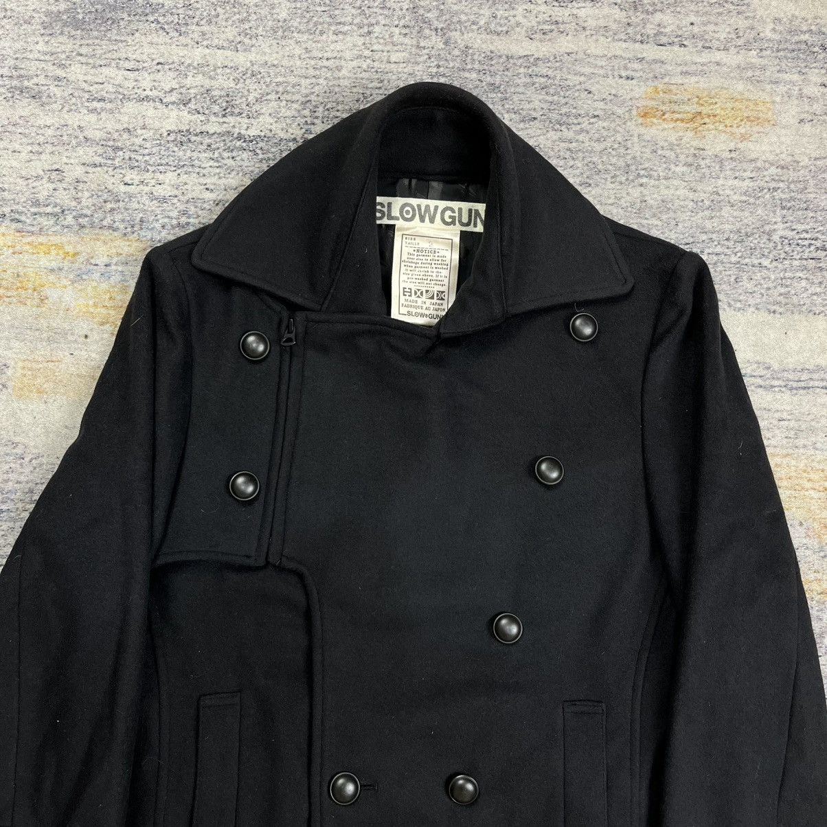 14th Addiction Slow gun Wool Napoleon jacket Size US M / EU 48-50 / 2 - 2 Thumbnail