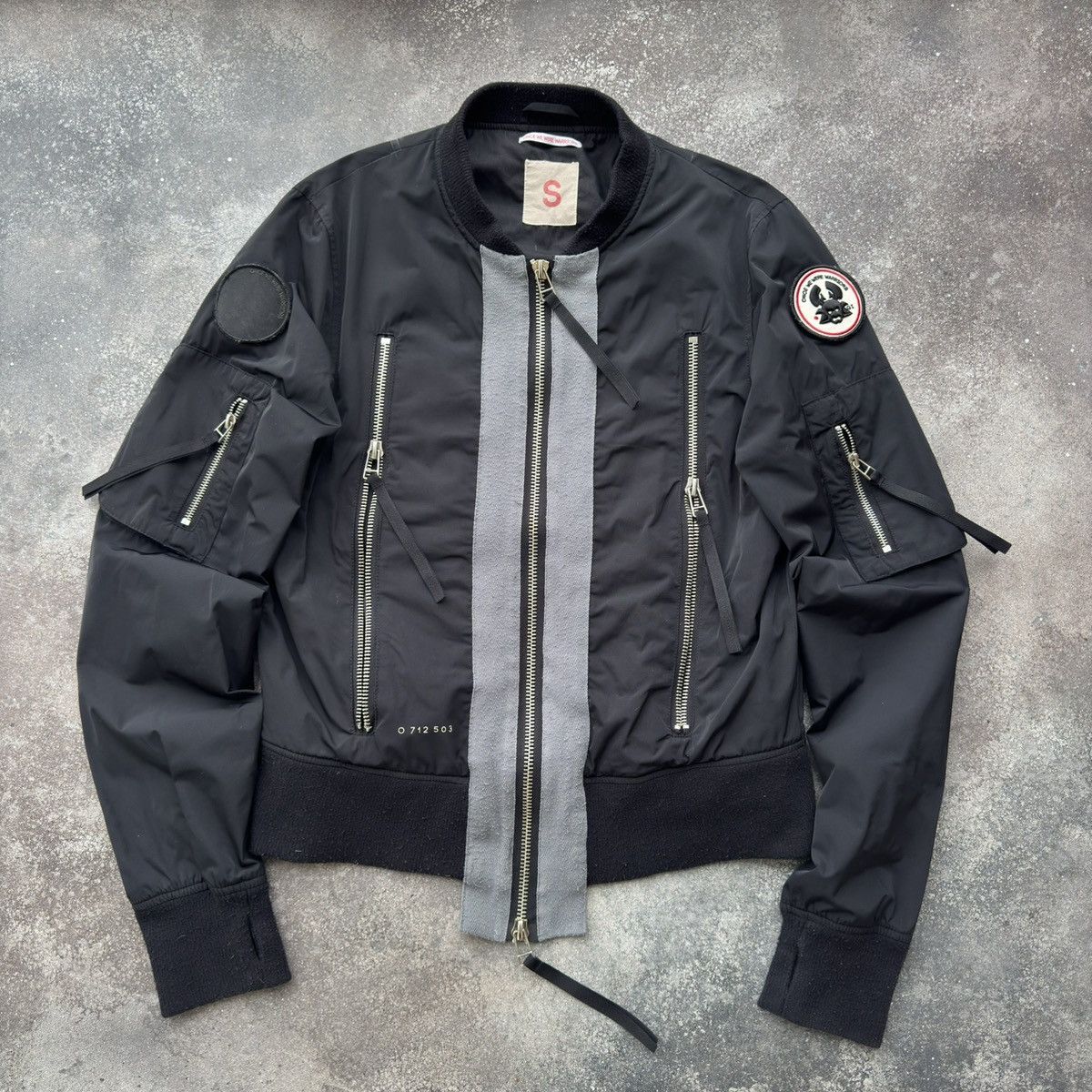 20471120 × Japanese Brand Japanese Samurai Techwear Bomber Jacket Size US M / EU 48-50 / 2 - 2 Thumbnail