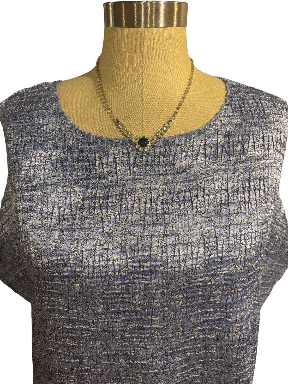 Other Blue sleeveless Top.wt1088 Size XL / US 12-14 / IT 48-50 - 5 Thumbnail