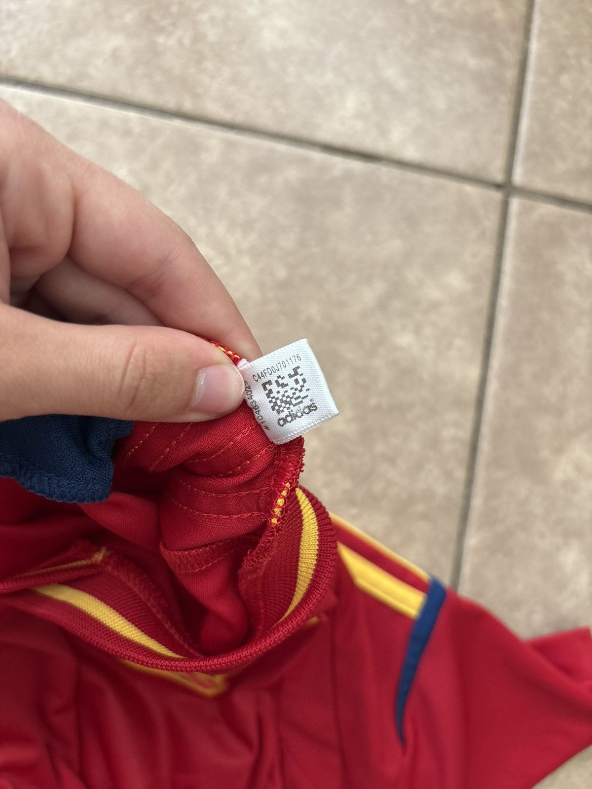 Adidas Spain 2012 Adidas Techfit UEFA Euro Size US L / EU 52-54 / 3 - 5 Thumbnail