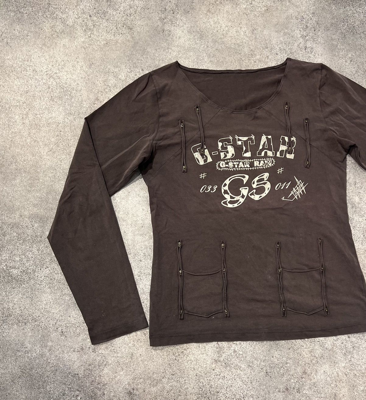 G-Star × Vintage G Star washed punk long sleeve Size US S / EU 44-46 / 1 - 2 Thumbnail