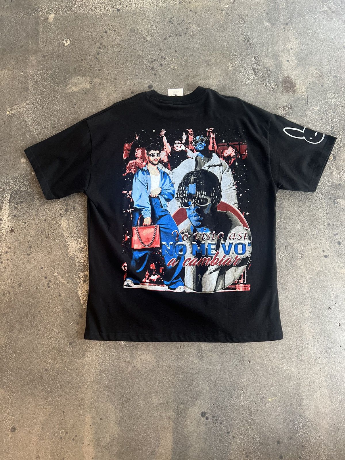 Sergio Calabasas Sergio Calabasas Bad Bunny tee Size US L / EU 52-54 / 3 - 4 Thumbnail