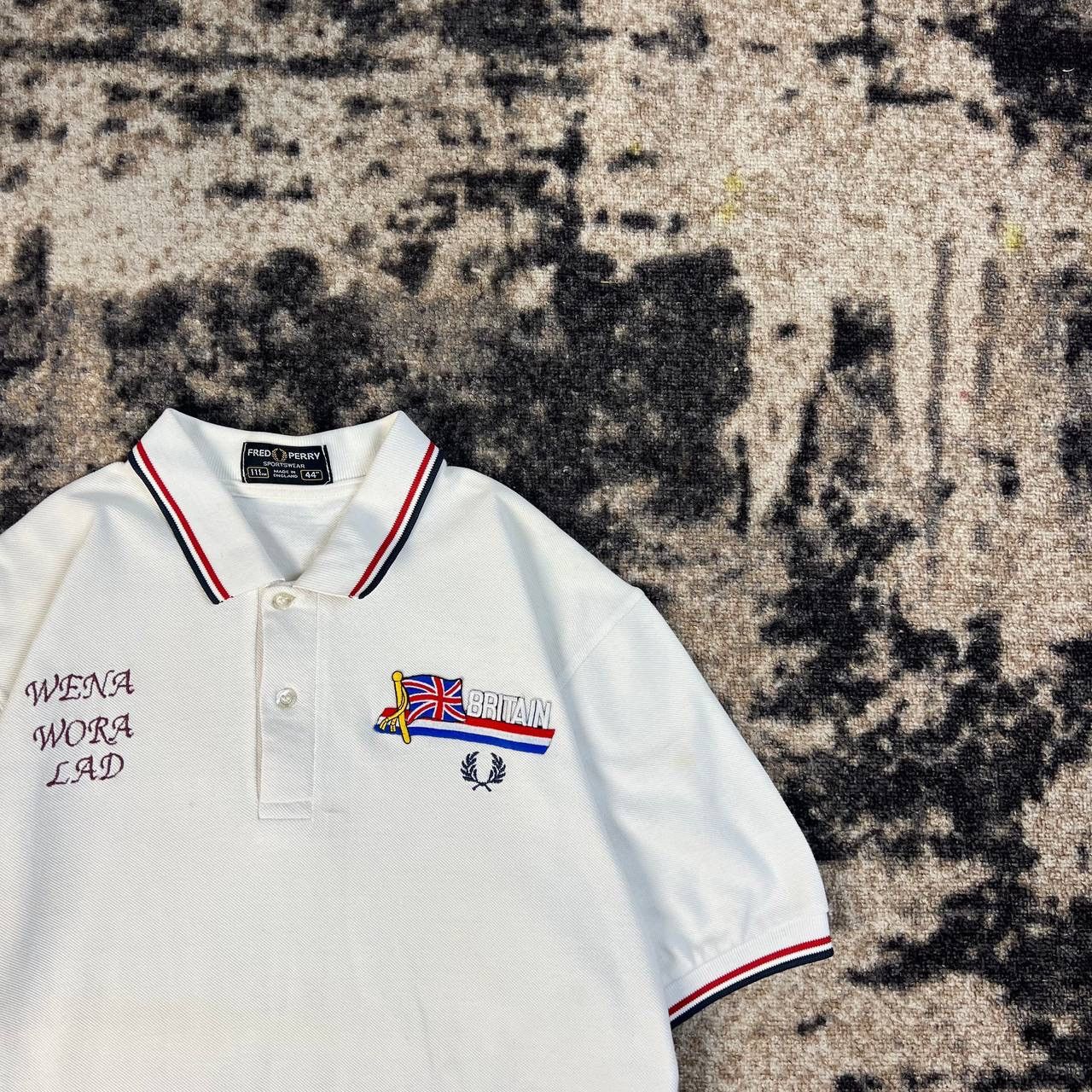 Fred Perry Fred Perry Great Britain Luxury Polo T-Shirt Size US L / EU 52-54 / 3 - 2 Thumbnail
