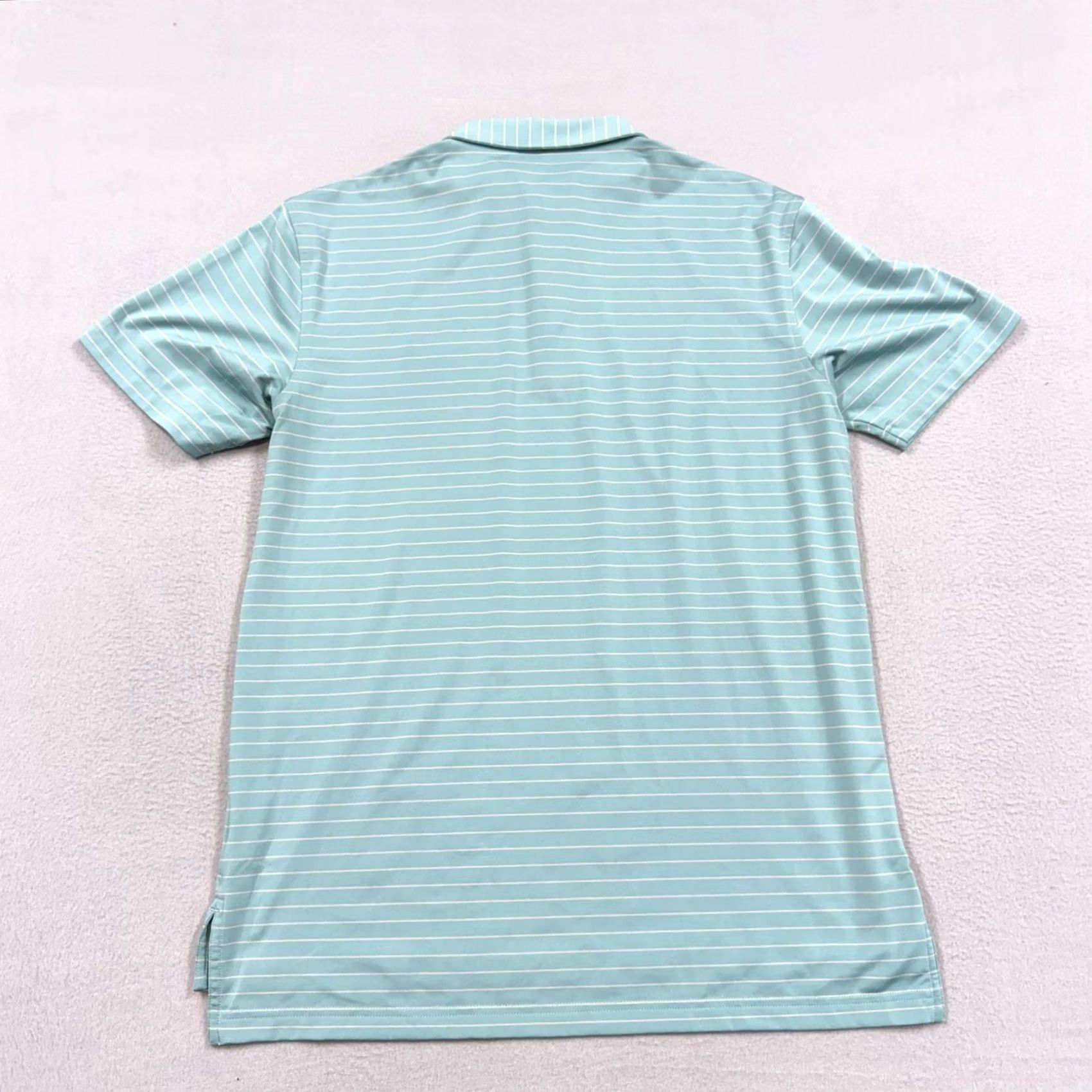 Peter Millar Peter Millar Polo Shirt Mens M Green Striped Summer Comfort Golf Ponte Vedra Size US M / EU 48-50 / 2 - 4 Thumbnail