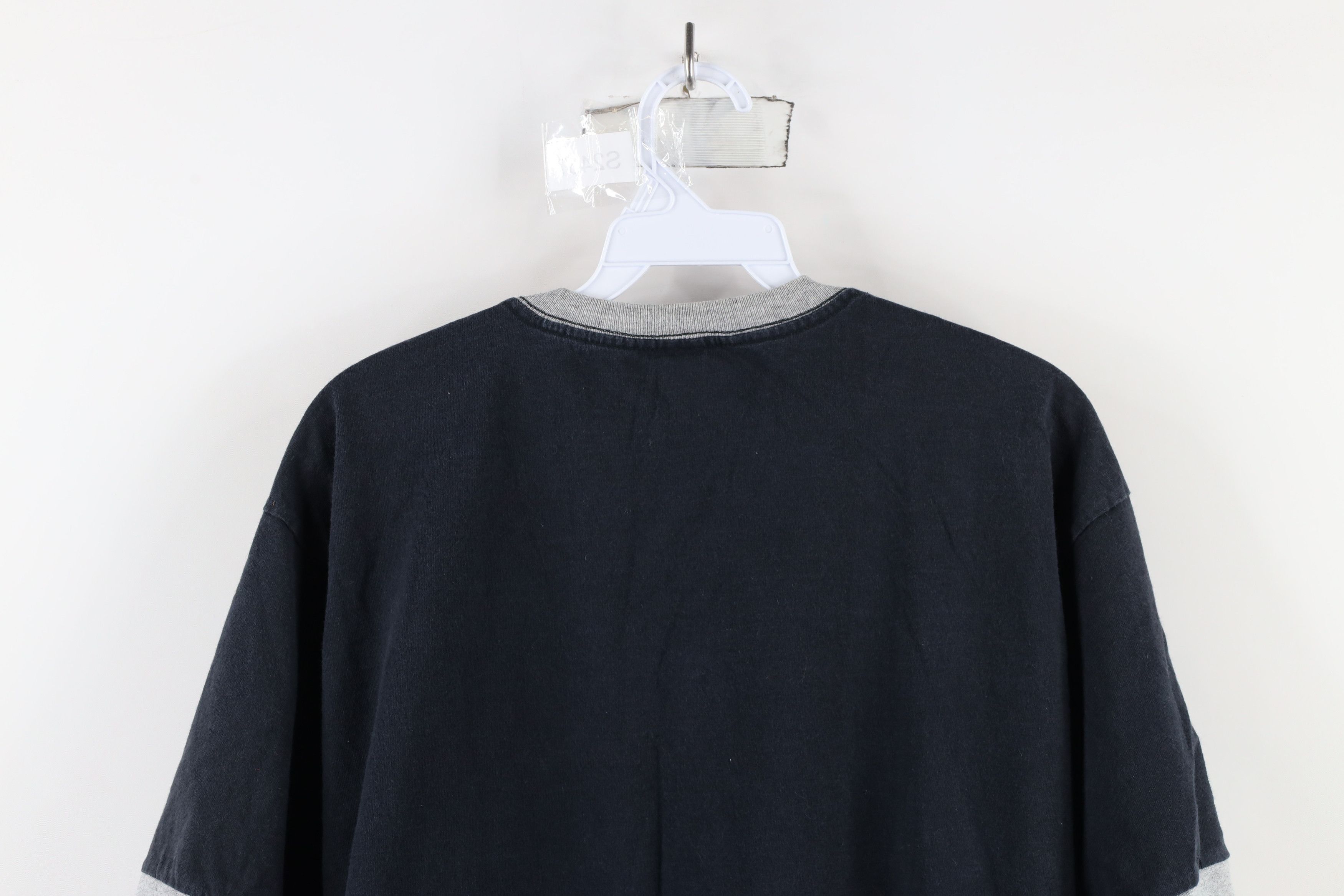 Levi's × Vintage Vintage 90s Levis Spell Reflective Logo Ringer T-Shirt USA Size US M / EU 48-50 / 2 - 9 Thumbnail
