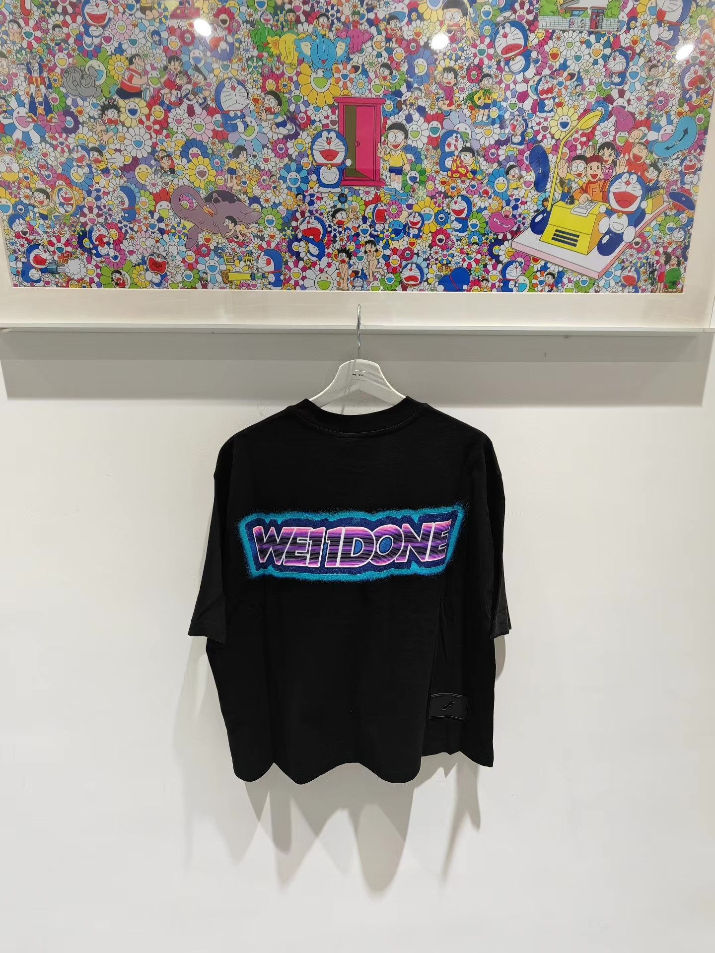 WE11DONE We11done Back Logo Short Sleeve Tee Q15 Size US S / EU 44-46 / 1 - 2 Thumbnail